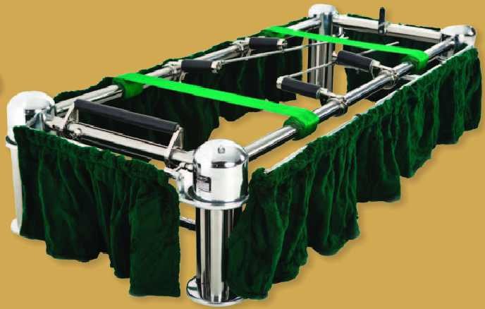 Cabana lowering device