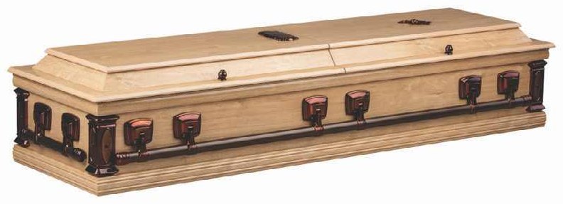 3404 Radiant Oak Casket