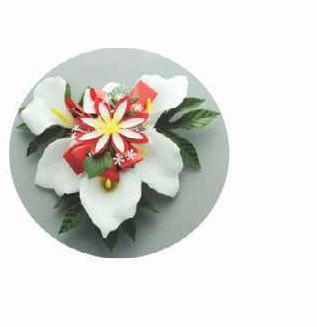 Red floral posy
