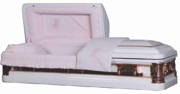 1861 White Shaded Copper Finish