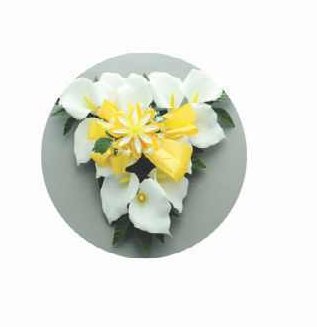 Yellow floral posy